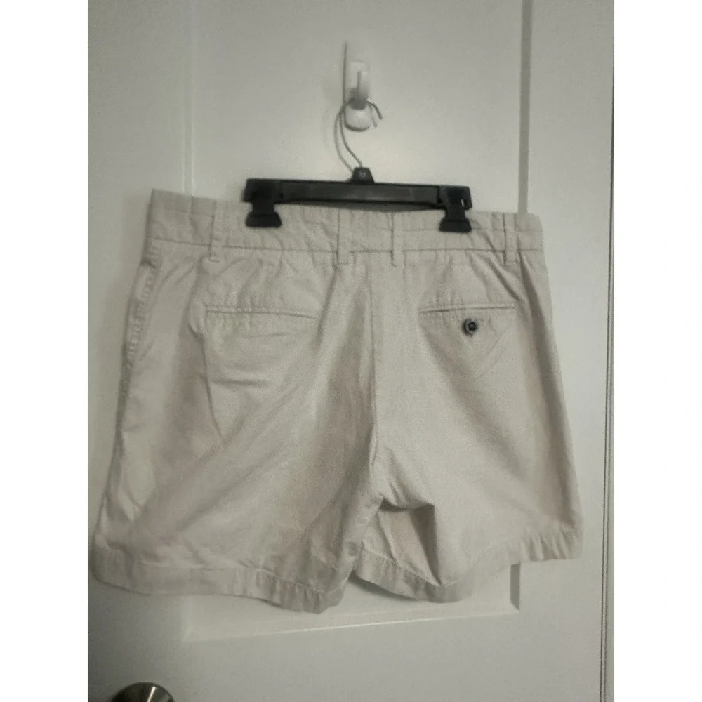 Caribbean Canvas Women's Khaki Bermuda Shorts 100% Cotton Size 10